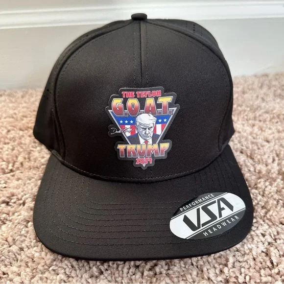 NWT Men’s and Women’s Trump 2024 Hat/Cap. “The Teflon GOAT.” - Picture 2 of 6